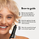 HD BROWS Brow Glue Brow Setting Gels Extreme Hold Gel, Light Ash Brown