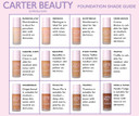 Carter Beauty Full Measure HD Foundation, Gingerbread 735850362250 Carter Beauty Full Measure HD Foundation, Gingerbread 735850362250
