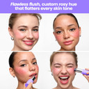 Wonderskin PHLush Stick - Multi-Use Blush Stick, Cream Blush for Cheeks and Lips - pH-Activated, Cooling & Nourishing Cheek Stain Makeup