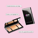 bBold Contour Kit: Contour, Bronze, Highlight: Makeup Palette Powder Kit with Mirror: Vegan, Paraben Free & Cruelty Free bBold Contour Kit: Contour, Bronze, Highlight: Makeup Palette Powder Kit with Mirror: Vegan, Paraben Free & Cruelty Free
