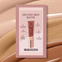 Second Skin Matte Liquid Face Foundation from Sculpted by Aimee - 32ml Buildable, Medium Coverage Foundation with Matte Finish, Hyaluronic Acid, Collagen Boosting Formula, SPF 50, (Light Golden 3.75)