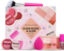 Revolution Beauty Cloud Blush & Glow Highlight Makeup Gift Set, 6-Piece Holiday Set with Eyeshadows, Blush, & Nourishing Lip Oils, Vegan & Cruelty-Free Revolution Beauty Cloud Blush & Glow Highlight Makeup Gift Set, 6-Piece Holiday Set with Eyeshadows, Blush, & Nourishing Lip Oils, Vegan & Cruelty-Free