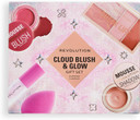 Revolution Beauty Cloud Blush & Glow Highlight Makeup Gift Set, 6-Piece Holiday Set with Eyeshadows, Blush, & Nourishing Lip Oils, Vegan & Cruelty-Free Revolution Beauty Cloud Blush & Glow Highlight Makeup Gift Set, 6-Piece Holiday Set with Eyeshadows, Blush, & Nourishing Lip Oils, Vegan & Cruelty-Free