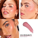 Sacheu Cheek STAY-N Liquid Blush for Cheeks. High Pigment, Buildable, Lightweight Cream Blush Infused With Squalane, for Dewy & Radiant Flushed Cheeks. Long-lasting Cruelty Free, Flirt Mode Duo