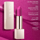 Beauty Searcher Metallic Shine Lipstick 3D Makeup for Woman Velvet Matte Lipsticks Moisturizing No-Stick Cup Lip Makeup, Long Lasting Waterproof Shine Lipstick(Champagne Pink)