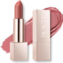 Beauty Searcher Metallic Shine Lipstick 3D Makeup for Woman Velvet Matte Lipsticks Moisturizing No-Stick Cup Lip Makeup, Long Lasting Waterproof Shine Lipstick(Pink Lady)