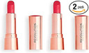 Makeup Revolution Satin Kiss Lipstick Cutie (Pack of 2)