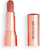 Revolution Beauty London, Satin Kiss, Lipstick, Icon, 3.5g