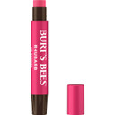 Burt's Bees Lip Shimmer Rhubarb, Moisturising Lip Shimmer with Peppermint Oil, 100% Natural Origin, 2.55g