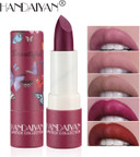 Matte Lipstick Waterproof Long Lasting Moisturizing Lip Stick Sexy Red Pink Velvet Nude Lipsticks Women Cosmetics Lipstick (Pink)