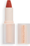 Makeup Revolution Lip Allure Soft Satin Lipstick, Satin-luxe Finish, All-Day Wear, Chauffeur Nude
