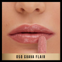 Max Factor 2000 Calorie Lip Glaze Guava Flair, Full Shine Lip Gloss, Nourishing with Hyaluronic Acid & Squalane, Instant Plump, Non-Sticky, Vanilla-Milk Scent, Fuller Looking Lips