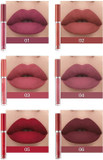 6 Pcs Matte Liquid Lipstick Set Lip Gloss Clear Labiales Makeup Non-Stick Cup Not Fade Nude Waterproof Long Lasting Lip Sticks That Brings Out Natural Color Gift For Women