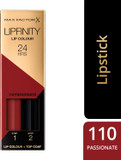 Max Factor Lipfinity Long-Lasting Two Step Lipstick - 11 Passionate, 4.2g