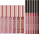 Beauty Searcher 12 pieces lipstick make-up set, 6 pieces velvety, matte, liquid lipsticks + 6 pieces lip liner pencil, waterproof, durable professional lip gloss kit lip make-up gift set Beauty Searcher 12 pieces lipstick make-up set, 6 pieces velvety, matte, liquid lipsticks + 6 pieces lip liner pencil, waterproof, durable professional lip gloss kit lip make-up gift set