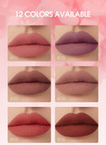 12 Colors Matte Velvet Lip Gloss Makeup Set Waterproof Long-lasting Liquid Lipstick Heart Matte Lipstick Non-stick Cup Lip Make Up Gift Kit for Girls 12 Colors Matte Velvet Lip Gloss Makeup Set Waterproof Long-lasting Liquid Lipstick Heart Matte Lipstick Non-stick Cup Lip Make Up Gift Kit for Girls