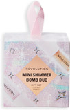 Revolution Beauty Mini Shimmer Bomb Lip Duo Gift Set, 2-Piece Shimmer Lip Gift Set With Sheer Finish, Vegan & Cruelty-Free Revolution Beauty Mini Shimmer Bomb Lip Duo Gift Set, 2-Piece Shimmer Lip Gift Set With Sheer Finish, Vegan & Cruelty-Free