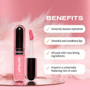 Sacheu Lip Glaze Elixir. Nourishing and Moisturizing Lip Gloss for Women. Hydrating and Plumping Lip Gloss Enriched with Collagen. Smooth High-Shine Finish. Vegan & Cruelty-Free, Bunny Tongue (Pink)