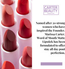 Carter Beauty Word of Mouth Lipstick Adele
