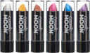 Metallic Lipstick by Cosmic Moon - Set of 6 colours - For mesmerising metallic lips Metallic Lipstick by Cosmic Moon - Set of 6 colours - For mesmerising metallic lips