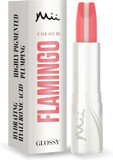 Mii Cosmetics HydraBoost Lip Lover Lipstick, Long Lasting, Packed with Hyaluronic Acid, High Impact Colour, Glossy Luminous Finish, Moisturising Lipstick for Healthy & Plump Lips, Flamingo Mii Cosmetics HydraBoost Lip Lover Lipstick, Long Lasting, Packed with Hyaluronic Acid, High Impact Colour, Glossy Luminous Finish, Moisturising Lipstick for Healthy & Plump Lips, Flamingo