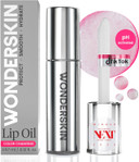 Wonderskin Lip Oil Rehab Serum - Color Changing Lip Oil From Clear To Pink - Ph-Activated, Non-Sticky & Hydrating Tinted Serum For Dry Lips (Kissed)