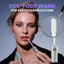 Wonderskin Lip Gloss Blading Top Gloss, Gold Glitter, Hydrating and High Shine Finish Lip Makeup (Gold Glitter)