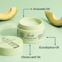 The Beauty Crop Avocado Cleansing Balm Refill - Nourishing & Hydrating, Suitable For All Skin Types, Vegan Friendly - 100 ml