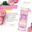 Bielenda Rose Care Water Soothing Make-Up Remover for Sensitive Skin Cleaning Toning Effect Anti-aging Hyaluronic Acid