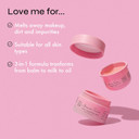 The Beauty Crop Graces Faces Refillable Cleansing Balm - Nourishing & Hydrating, All Night Hydration, Suitable For All Skin Types, Vegan Friendly - 100 ml