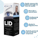 The Eye Doctor Lid Cleanser Twin Pack  Eyelid Cleanser to remove debris and make up from eyelids  Suitable for sensitive eyes  Contains Argan Oil Coconut Oil and Micellar Water 2x 100ml