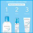 Bioderma Hydrabio H2O - Cleansing & Moisturising Micellar Water for Dehydrated Skin, Gentle Cleanser to Remove Impurities & Make Up Remover for Face & Eyes, 100ml Bioderma Hydrabio H2O - Cleansing & Moisturising Micellar Water for Dehydrated Skin, Gentle Cleanser to Remove Impurities & Make Up Remover for Face & Eyes, 100ml