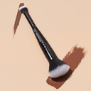 e.l.f. Concealer & Foundation Complexion Duo Brush, 2-in-1 Makeup Brush For Concealer & Liquid & Powder Foundation, Made With Synthetic Bristles e.l.f. Concealer & Foundation Complexion Duo Brush, 2-in-1 Makeup Brush For Concealer & Liquid & Powder Foundation, Made With Synthetic Bristles