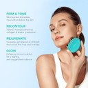 FOREO Forever Firm Bear Bundle - Bear Microcurrent Face Lift Device - Face Massager Electric + 2 x Rejuvenating Conductive Serum 30 mL - Anti Aging Skincare Tools Set - Instant Face Lift - Mint