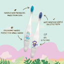 Jack N' Jill Kids Toothbrush Elephant - Toddler Cornstarch Toothbrush Also Suitable for Kids and Babies, Extra Soft Bristles, Packaging & Ergonomic Handle Made from Plants (Corn), 1 Pack Jack N' Jill Kids Toothbrush Elephant - Toddler Cornstarch Toothbrush Also Suitable for Kids and Babies, Extra Soft Bristles, Packaging & Ergonomic Handle Made from Plants (Corn), 1 Pack