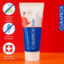 Curaprox Children's Strawberry Toothpaste - Zero Fluoride, SLS & Microplastic Free for Kids 2+ Years, 60ml