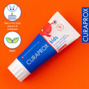 Curaprox Children's Strawberry Toothpaste - Zero Fluoride, SLS & Microplastic Free for Kids 2+ Years, 60ml