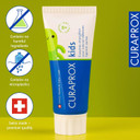 Curaprox Children's Toothpaste CS Kids Mint, 60ml - Toothpaste for Kids 6 + Years with 1,450 ppm Fluoride - SLS Free, Microplastic Free & Triclosan Free Kids Toothpaste