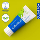 Curaprox Children's Toothpaste CS Kids Mint, 60ml - Toothpaste for Kids 6 + Years with 1,450 ppm Fluoride - SLS Free, Microplastic Free & Triclosan Free Kids Toothpaste