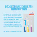 Jordan ® | Step 3 | Kids Toothbrush for Age 6-9 Years Old | 4 Units