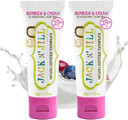Jack N' Jill Natural Certified Toothpaste - Baby & Toddler Toothpaste, Fluoride-Free, 40% Xylitol, Organic & Sugar-Free, Safe for 6 Months & Up, Makes Brushing Fun, Banana 2 x 50g & Blueberry 1 x 50g Jack N' Jill Natural Certified Toothpaste - Baby & Toddler Toothpaste, Fluoride-Free, 40% Xylitol, Organic & Sugar-Free, Safe for 6 Months & Up, Makes Brushing Fun, Banana 2 x 50g & Blueberry 1 x 50g