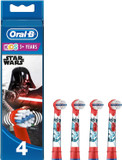 Oral-B Stages Kids Star Wars Replacement Toothbrush Heads Powered by Braun - Pack of 4