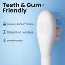 Oclean Kids Electric Toothbrush Rechargeable, Soft Child Friendly Bristles, Ultra Quiet Brushing, 2 Min Smart Timer, IPX7 Waterproof,for Ages 6+ (Pink)