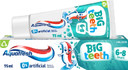 Aquafresh Big Teeth Toothpaste 6-8 years, Kids toothpaste, Lasting Protection for New Permanent Teeth, 75ml