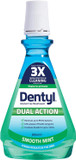 Dentyl Dual Action Smooth Mint Plaque-Reducing CPC Mouthwash, 500ml