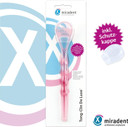 Miradent Tongue Cleaner Pink Luxury Tong-Clin - One Brush