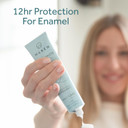 Waken, Peppermint Fluoride Toothpaste, Helps protect against cavities and reduce plaque, No Artificial Colours, Thoughtful Packaging, Recycled Aluminium Tube, Vegan Toothpaste, 75ml