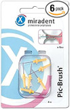 Interdental Brushes from Miradent fits Pic-Brush Holder 6pk Choose Various Sizes (X Fine 0.5mm-1.8mm)
