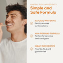 Georganics Mineral Toothpaste - 60ml - Tea Tree Flavour - Fluoride, SLS & Glycerine Free - Non-Foaming Natural Toothpaste with Virgin Coconut Oil - Certified Cosmos Natural, Vegan and Cruelty-Free