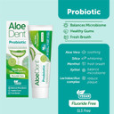 AloeDent Probiotic Toothpaste Fluoride Free - Balance Mouth Microbiome, Natural Oral Probiotic with Aloe Vera & Xylitol, SLS Free, Vegan, 75ml AloeDent Probiotic Toothpaste Fluoride Free - Balance Mouth Microbiome, Natural Oral Probiotic with Aloe Vera & Xylitol, SLS Free, Vegan, 75ml